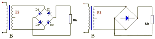 二極管整流電路圖 原理
