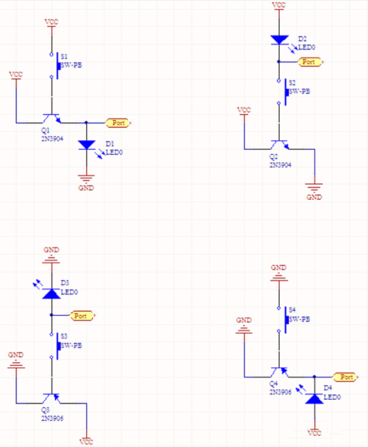 pnp與npn開關電路